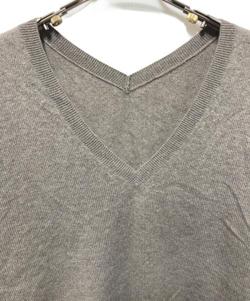 AP STUDIO（エーピーストゥディオ）AP STUDIO (エーピーストゥディオ) カシミヤニット グレー サイズ:freeの古着・服飾アイテム