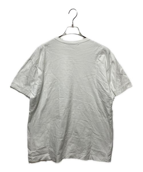PLAY COMME des GARCONS（プレイコムデギャルソン）PLAY COMME des GARCONS (プレイコムデギャルソン) ハートロゴTシャツ ホワイト サイズ:XXLの古着・服飾アイテム