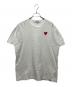 PLAY COMME des GARCONS（プレイコムデギャルソン）の古着「ハートロゴTシャツ」｜ホワイト