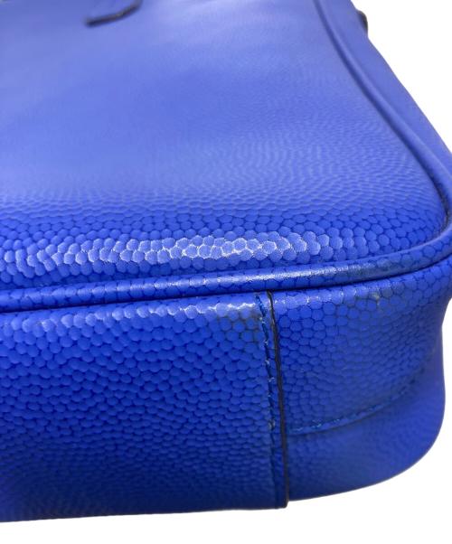 BALLY（バリー）BALLY (バリー) Nikkosビジネスバッグ ブルーの古着・服飾アイテム