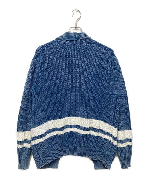 RHC Ron Herman（アールエイチシー ロンハーマン）RHC Ron Herman (アールエイチシー ロンハーマン) コンチョボタンカーディガン インディゴ サイズ:Lの古着・服飾アイテム