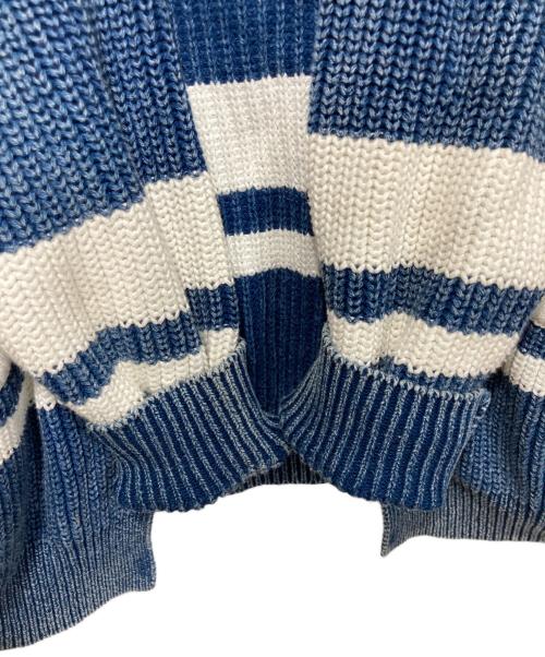 RHC Ron Herman（アールエイチシー ロンハーマン）RHC Ron Herman (アールエイチシー ロンハーマン) コンチョボタンカーディガン インディゴ サイズ:Lの古着・服飾アイテム