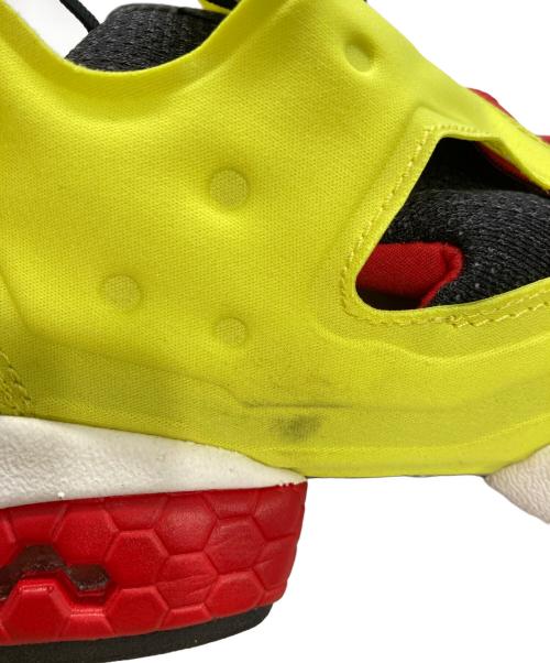 REEBOK（リーボック）REEBOK (リーボック) スニーカー レッド×イエロー サイズ:27.5の古着・服飾アイテム