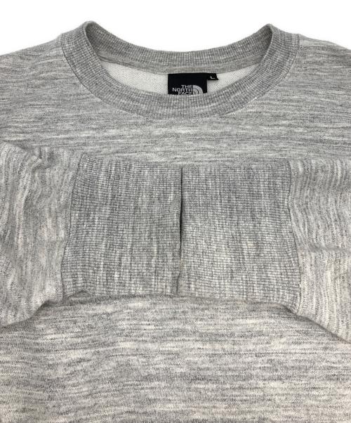 THE NORTH FACE（ザ ノース フェイス）THE NORTH FACE (ザ ノース フェイス) 杢グレースウェット グレー サイズ:Lの古着・服飾アイテム