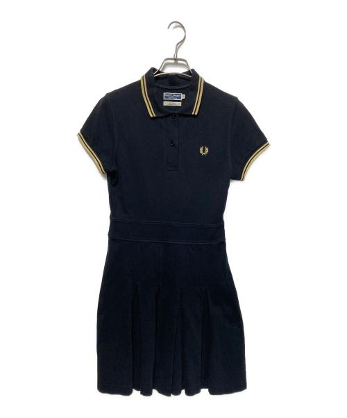 FRED PERRY（フレッドペリー）FRED PERRY (フレッドペリー) ポロワンピース ブラック サイズ:10の古着・服飾アイテム