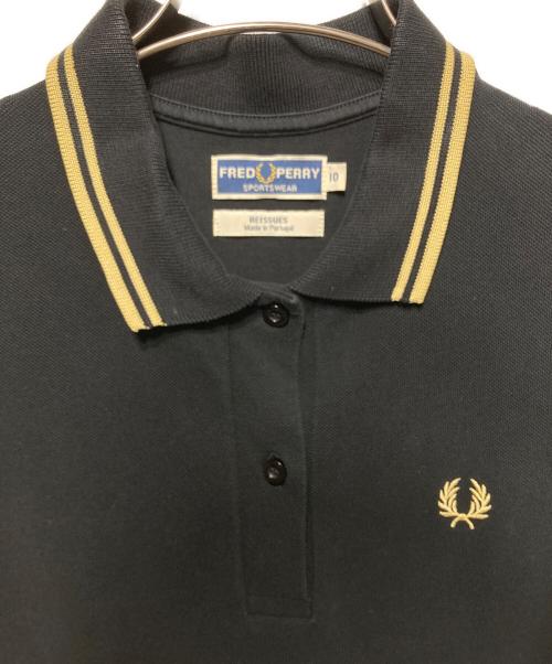 FRED PERRY（フレッドペリー）FRED PERRY (フレッドペリー) ポロワンピース ブラック サイズ:10の古着・服飾アイテム