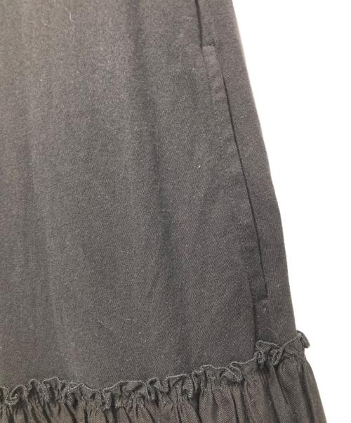 LIMI feu（リミフゥ）LIMI feu (リミフゥ) ギャザードッキングノースリーブワンピース ブラック サイズ:Ｓの古着・服飾アイテム