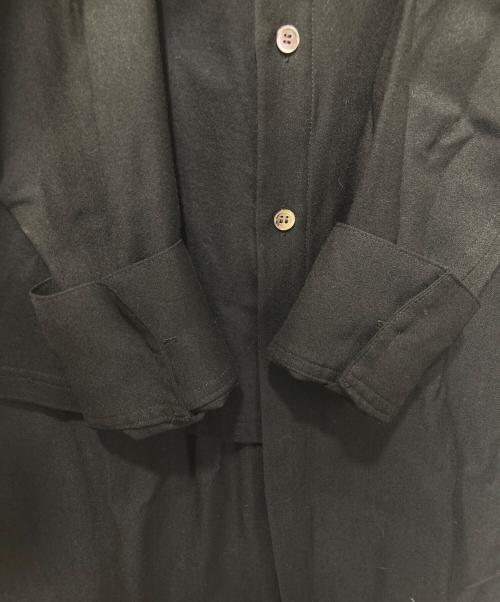 GROUND Y（グラウンドワイ）GROUND Y (グラウンドワイ) 変形シャツ ブラック サイズ:1の古着・服飾アイテム