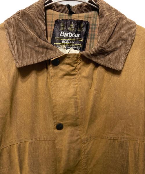 Barbour（バブアー）Barbour (バブアー) BORDERオイルドコート ブラウン サイズ:C40の古着・服飾アイテム