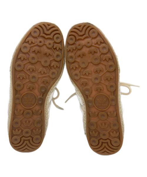 adidas（アディダス）adidas (アディダス) CLOT (クロット) ローカットスニーカー ベージュ サイズ:27.5の古着・服飾アイテム