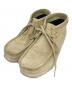 CLARKS（クラークス）の古着「ワラビーブーツ」｜ベージュ