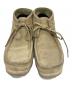 中古・古着 CLARKS (クラークス) ワラビーブーツ ベージュ サイズ:26.5：8000円