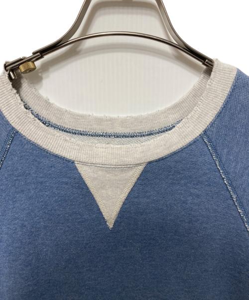 FULLCOUNT（フルカウント）FULLCOUNT (フルカウント) 半袖スウェット ブルー サイズ:38の古着・服飾アイテム