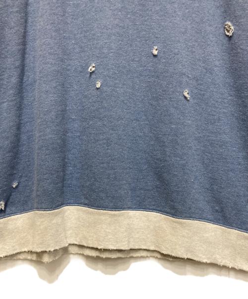 FULLCOUNT（フルカウント）FULLCOUNT (フルカウント) 半袖スウェット ブルー サイズ:38の古着・服飾アイテム