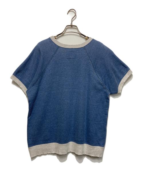 FULLCOUNT（フルカウント）FULLCOUNT (フルカウント) 半袖スウェット ブルー サイズ:38の古着・服飾アイテム