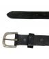 TORY LEATHER (トリーレザー) レザーベルト ブラック：5000円