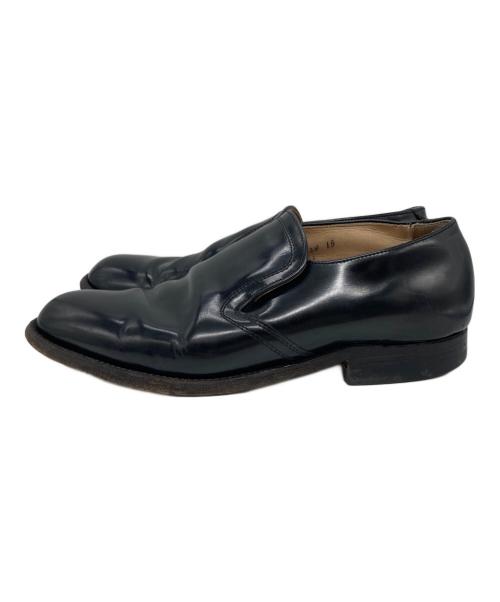 Alden（オールデン）Alden (オールデン) レザースリッポン ブラック サイズ:7EEの古着・服飾アイテム