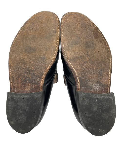 Alden（オールデン）Alden (オールデン) レザースリッポン ブラック サイズ:7EEの古着・服飾アイテム