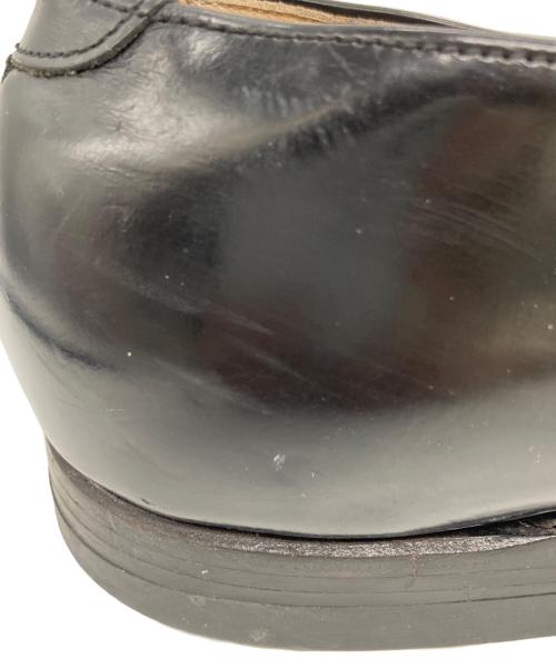 Alden（オールデン）Alden (オールデン) レザースリッポン ブラック サイズ:7EEの古着・服飾アイテム