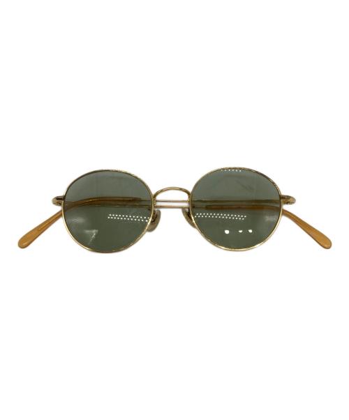 白山眼鏡店（ハクサンガンキョウテン）白山眼鏡店 (ハクサンガンキョウテン) サングラス ゴールドの古着・服飾アイテム