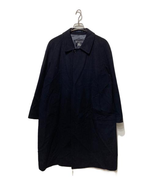 Burberry's（バーバリーズ）Burberry's (バーバリーズ) ウールカシミヤバルマカーンコート ネイビー サイズ:92-170-5の古着・服飾アイテム