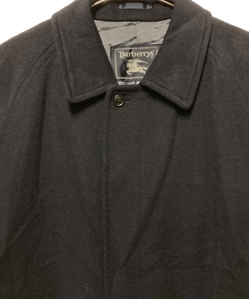 Burberry's（バーバリーズ）Burberry's (バーバリーズ) ウールカシミヤバルマカーンコート ネイビー サイズ:92-170-5の古着・服飾アイテム