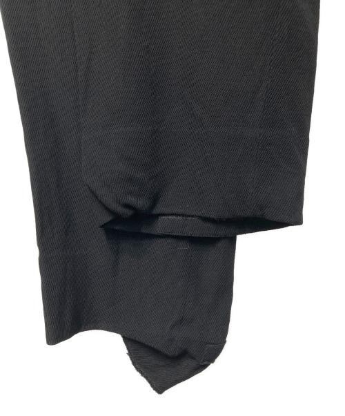 EMPORIO ARMANI（エンポリオ アルマーニ）EMPORIO ARMANI (エンポリオ アルマーニ) ウールレーヨンパンツ ブラック サイズ:48の古着・服飾アイテム