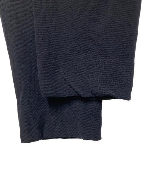EMPORIO ARMANI（エンポリオ アルマーニ）EMPORIO ARMANI (エンポリオ アルマーニ) ウールレーヨンツイルパンツ ネイビー サイズ:48の古着・服飾アイテム