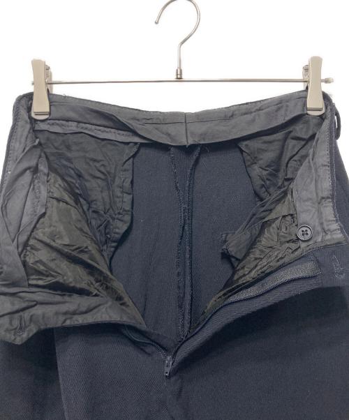 EMPORIO ARMANI（エンポリオ アルマーニ）EMPORIO ARMANI (エンポリオ アルマーニ) ウールレーヨンツイルパンツ ネイビー サイズ:48の古着・服飾アイテム