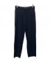 EMPORIO ARMANI（エンポリオ アルマーニ）の古着「ウールレーヨンツイルパンツ」｜ネイビー