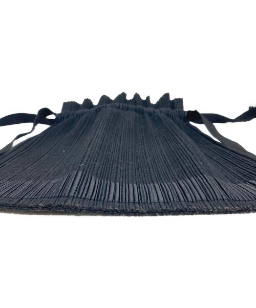 PLEATS PLEASE（プリーツプリーズ）PLEATS PLEASE (プリーツプリーズ) プリーツナップサック ブラックの古着・服飾アイテム