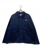 NIKE SBナイキエスビー）の古着「総柄リップストップジャケット」｜ブラック×ブルー