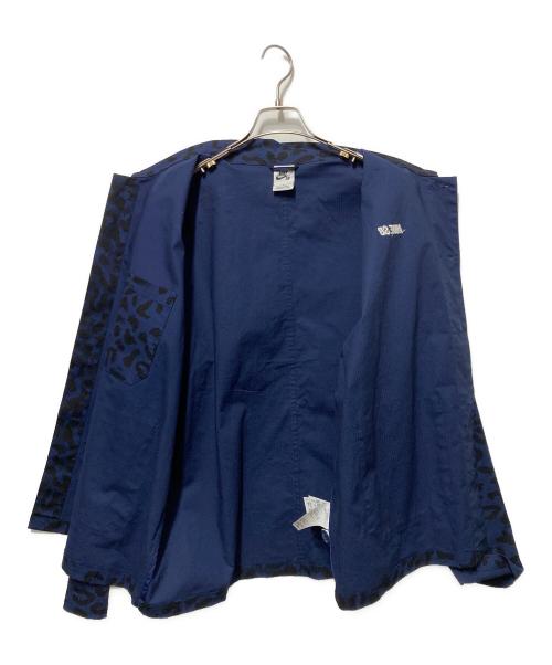 NIKE SB（ナイキエスビー）NIKE SB (ナイキエスビー) 総柄リップストップジャケット ブラック×ブルー サイズ:Ⅼの古着・服飾アイテム
