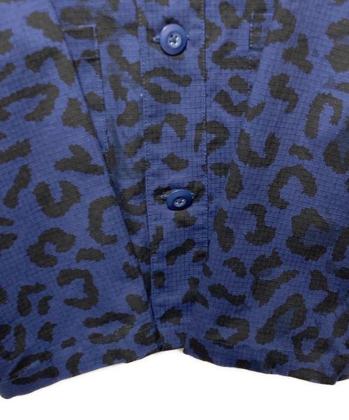 NIKE SB（ナイキエスビー）NIKE SB (ナイキエスビー) 総柄リップストップジャケット ブラック×ブルー サイズ:Ⅼの古着・服飾アイテム