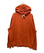 POLO RALPH LAURENポロ・ラルフローレン）の古着「プルオーバーパーカー」｜オレンジ