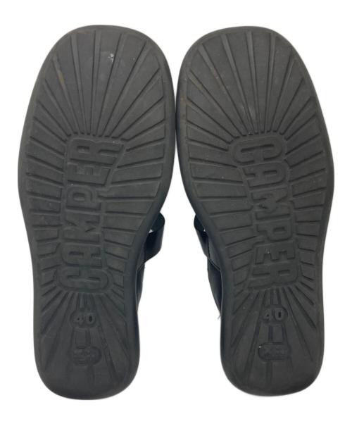 CAMPER（カンペール）CAMPER (カンペール) オンダ フラットシューズ ブラック サイズ:40の古着・服飾アイテム