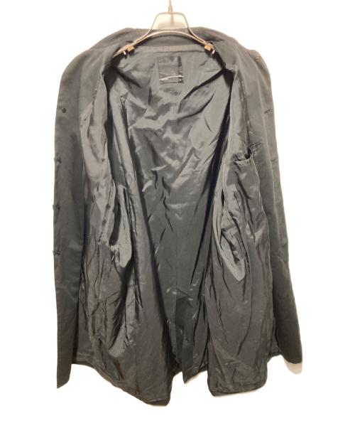 LAD MUSICIAN（ラッドミュージシャン）LAD MUSICIAN (ラッドミュージシャン) ステンカラーコート ブラック サイズ:44の古着・服飾アイテム