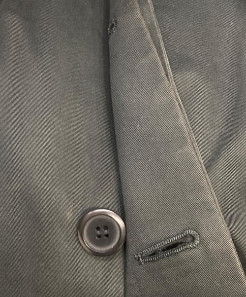 LAD MUSICIAN（ラッドミュージシャン）LAD MUSICIAN (ラッドミュージシャン) ステンカラーコート ブラック サイズ:44の古着・服飾アイテム