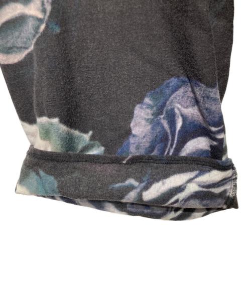 LAD MUSICIAN（ラッドミュージシャン）LAD MUSICIAN (ラッドミュージシャン) フラワー柄クロップドパンツ グレー サイズ:44の古着・服飾アイテム