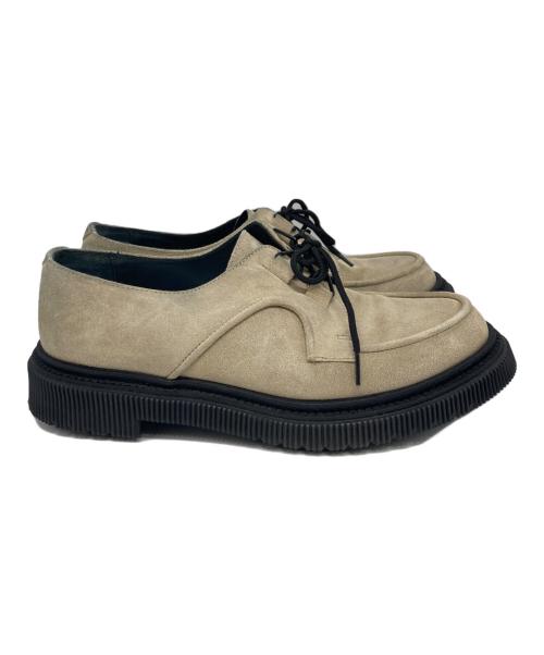 ADIEV（アデュー）ADIEV (アデュー) スウェードレザーシューズ ベージュ サイズ:43の古着・服飾アイテム