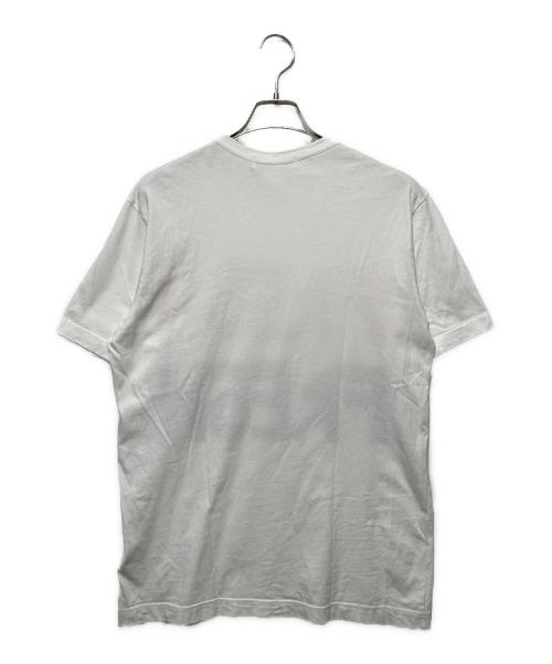 COMME des GARCONS SHIRT（コムデギャルソンシャツ）COMME des GARCONS SHIRT (コムデギャルソンシャツ) プリントTシャツ ホワイト サイズ:Ｌの古着・服飾アイテム