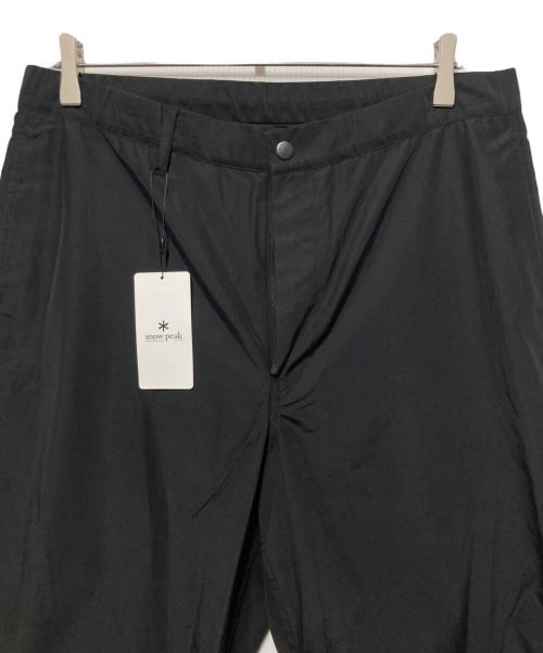 Snow peak（スノーピーク）Snow peak (スノーピーク) Light Mountain Cloth Pants ブラック サイズ:Ｌの古着・服飾アイテム