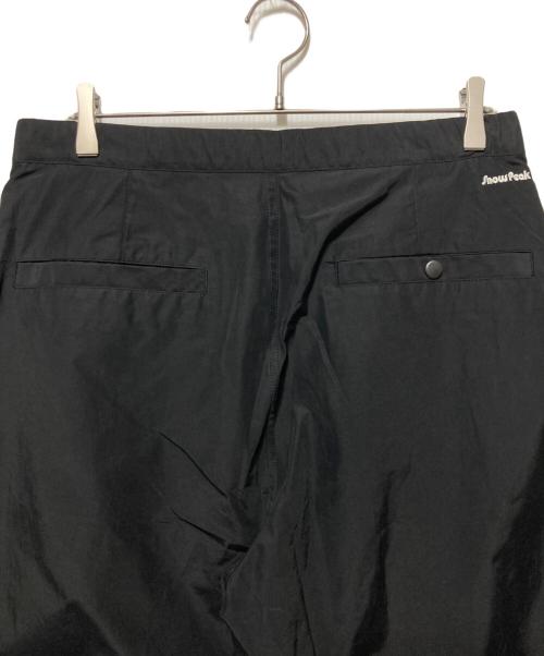 Snow peak（スノーピーク）Snow peak (スノーピーク) Light Mountain Cloth Pants ブラック サイズ:Ｌの古着・服飾アイテム