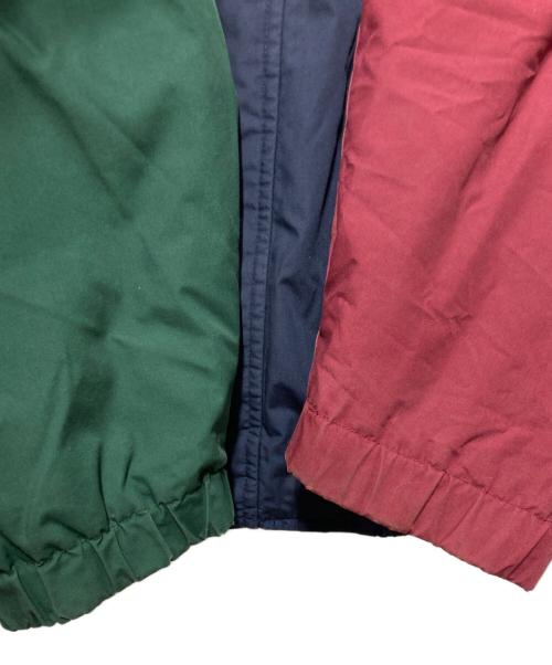 Eddie Bauer（エディーバウアー）Eddie Bauer (エディーバウアー) ダウンジャケット ネイビー×ボルドー サイズ:Ｓの古着・服飾アイテム