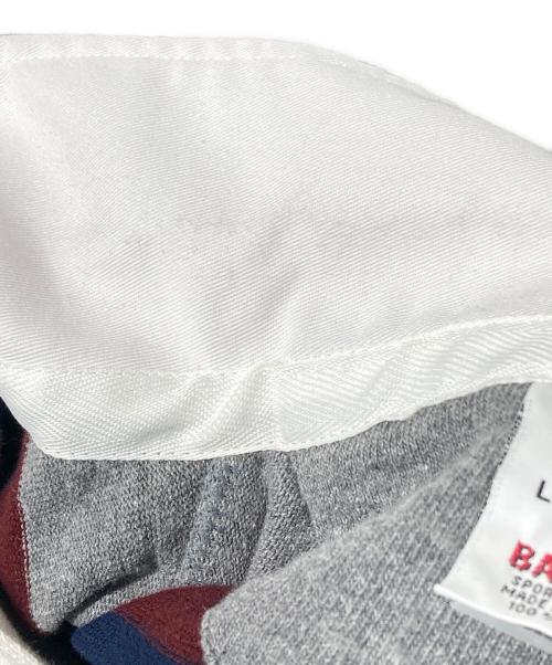 BARBARIAN（バーバリアン）BARBARIAN (バーバリアン) 別注ラガーシャツ グレー×ネイビー サイズ:Ｌの古着・服飾アイテム