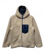 Patagoniaパタゴニア）の古着「Reversible Ready Freddy Hoody」｜ベージュ