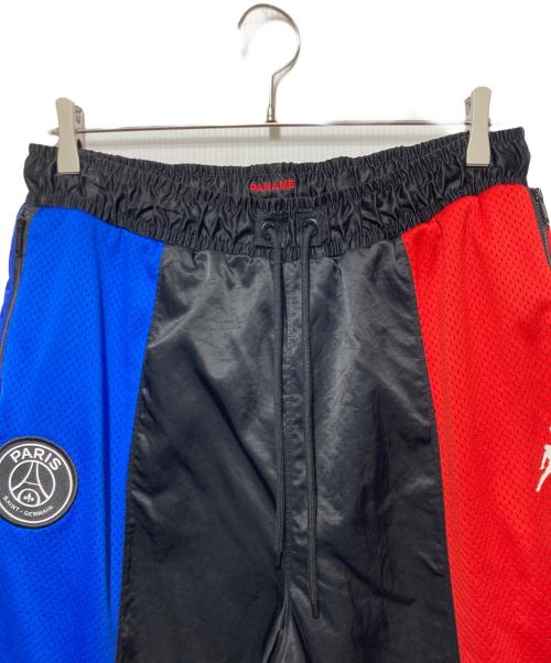 JORDAN（ジョーダン）JORDAN (ジョーダン) Paris Saint-Germain (パリサンジェルマン) ジョガーパンツ ブラック×レッド×ブルー サイズ:Mの古着・服飾アイテム