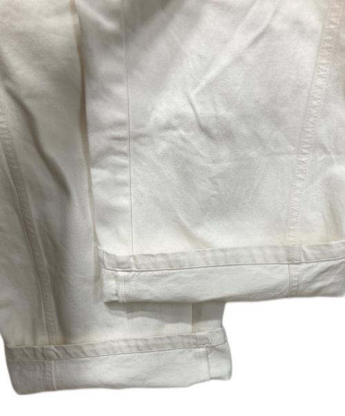 sea NEW YORK（シー ニューヨーク）sea NEW YORK (シー ニューヨーク) ワイドデニムパンツ ホワイト サイズ:2の古着・服飾アイテム