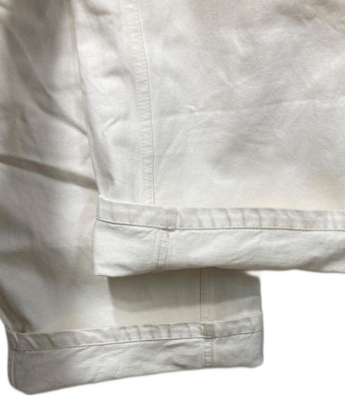 sea NEW YORK（シー ニューヨーク）sea NEW YORK (シー ニューヨーク) ワイドデニムパンツ ホワイト サイズ:2の古着・服飾アイテム