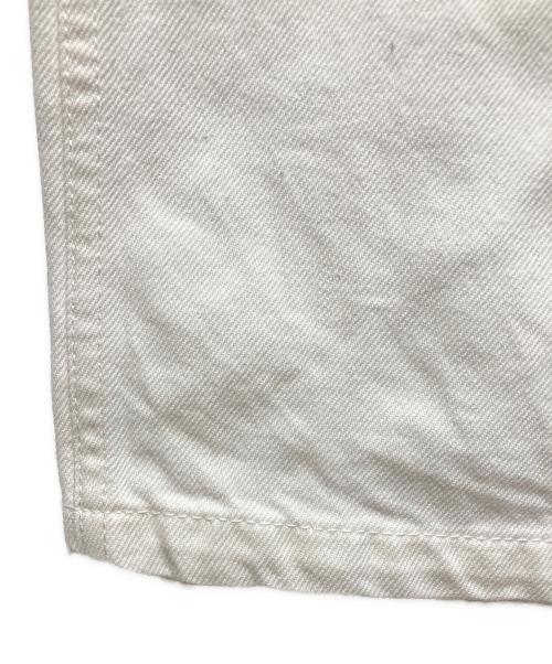 sea NEW YORK（シー ニューヨーク）sea NEW YORK (シー ニューヨーク) ワイドデニムパンツ ホワイト サイズ:2の古着・服飾アイテム